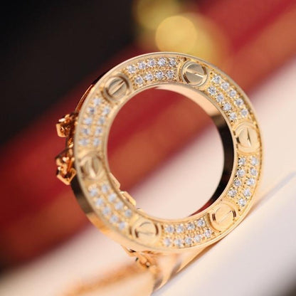 [Love Lucky]LOVE NECKLACE ADJUSTABLE ROSE GOLD