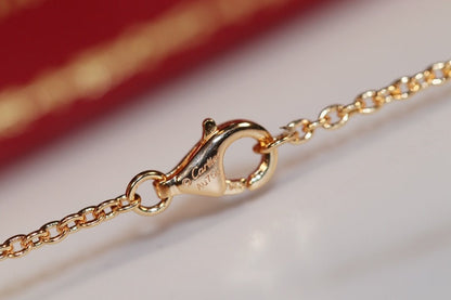 [Love Lucky]LOVE NECKLACE PINK GOLD AND SILVER