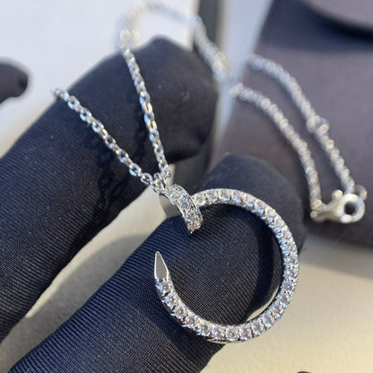 [Love Lucky]JUSTE NECKLACE SILVER DIAMONDS