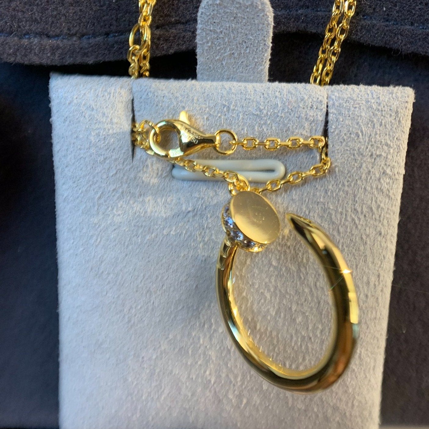 [Love Lucky]JUSTE NECKLACE GOLD DIAMONDS