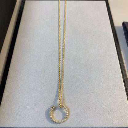 [Love Lucky]JUSTE NECKLACE GOLD DIAMONDS