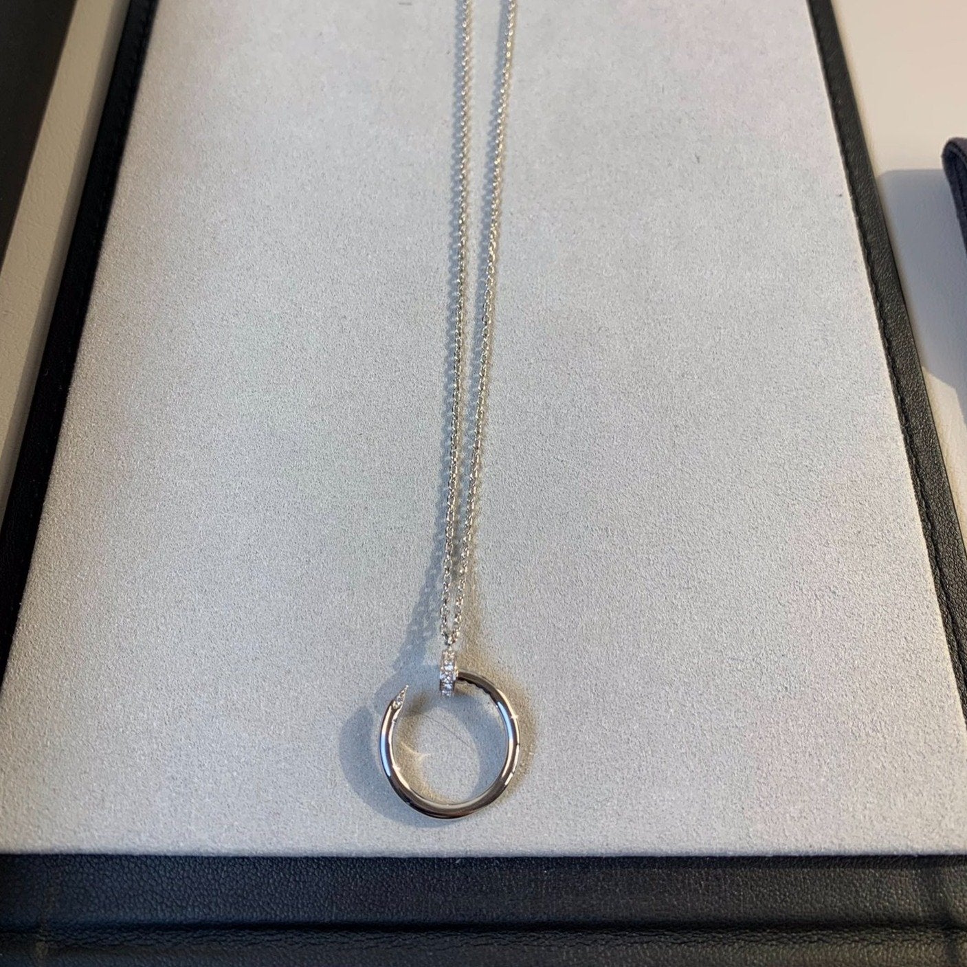 [Love Lucky]JUSTE NECKLACE SILVER