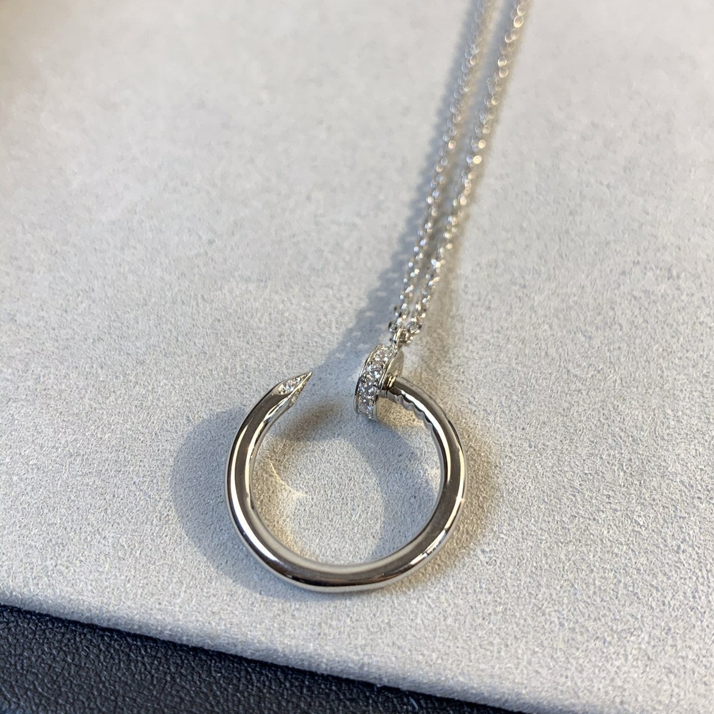 [Love Lucky]JUSTE NECKLACE SILVER