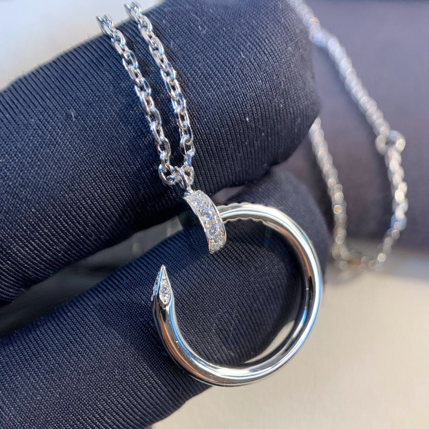 [Love Lucky]JUSTE NECKLACE SILVER