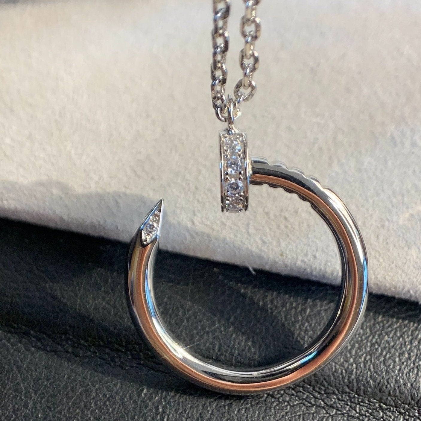[Love Lucky]JUSTE NECKLACE SILVER