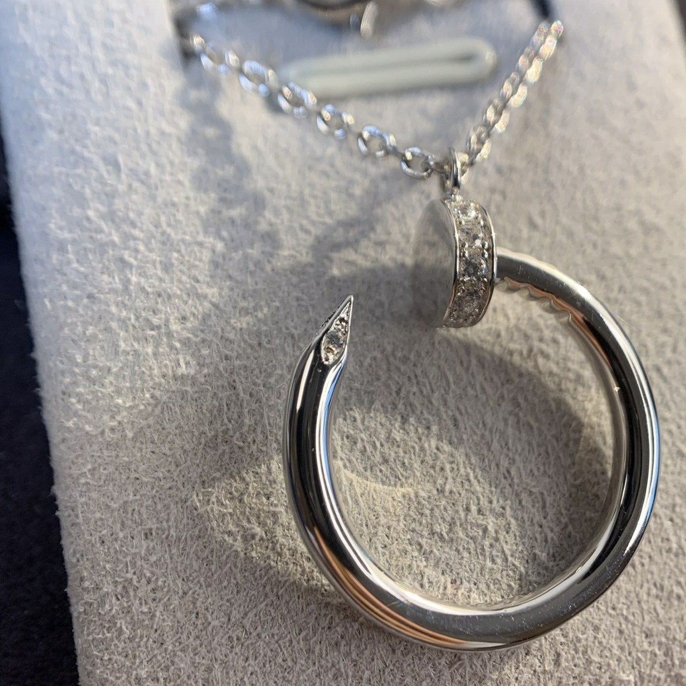 [Love Lucky]JUSTE NECKLACE SILVER