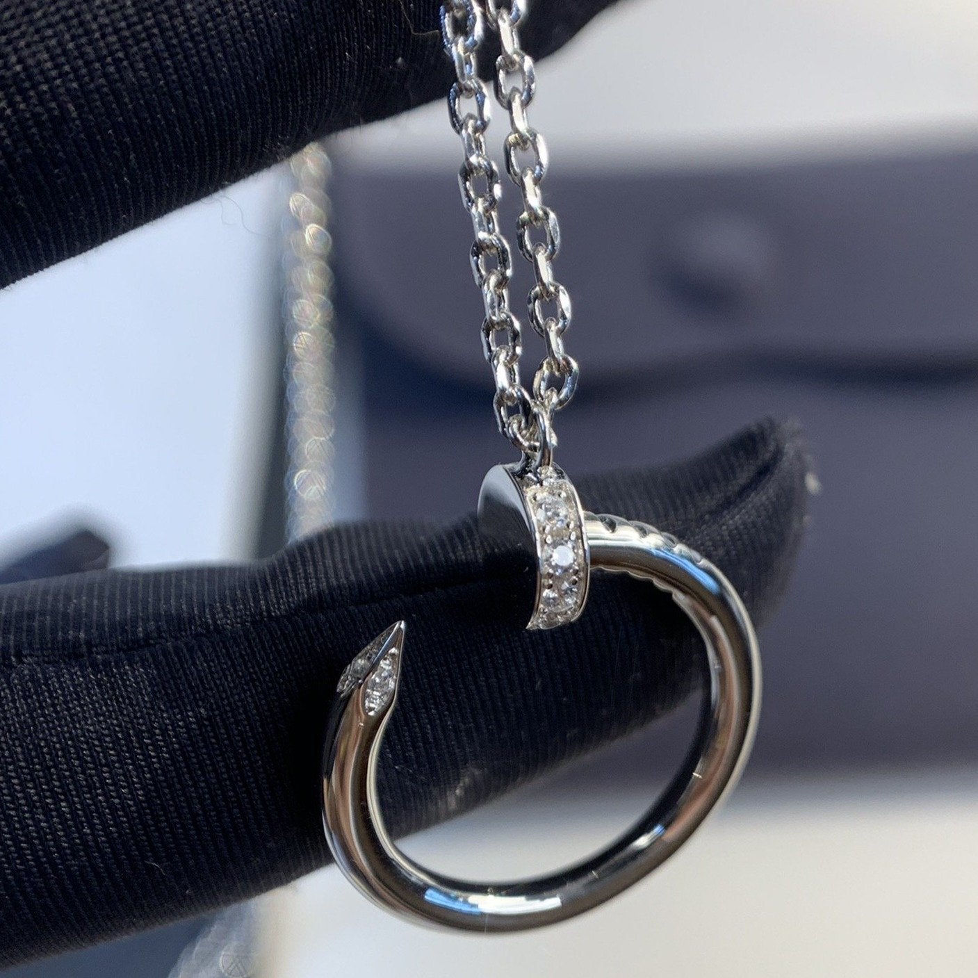 [Love Lucky]JUSTE NECKLACE SILVER