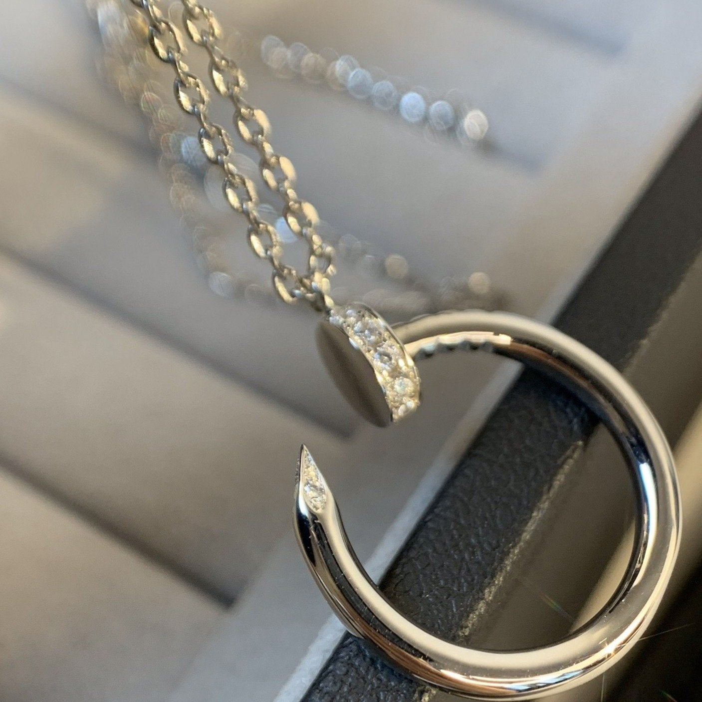[Love Lucky]JUSTE NECKLACE SILVER