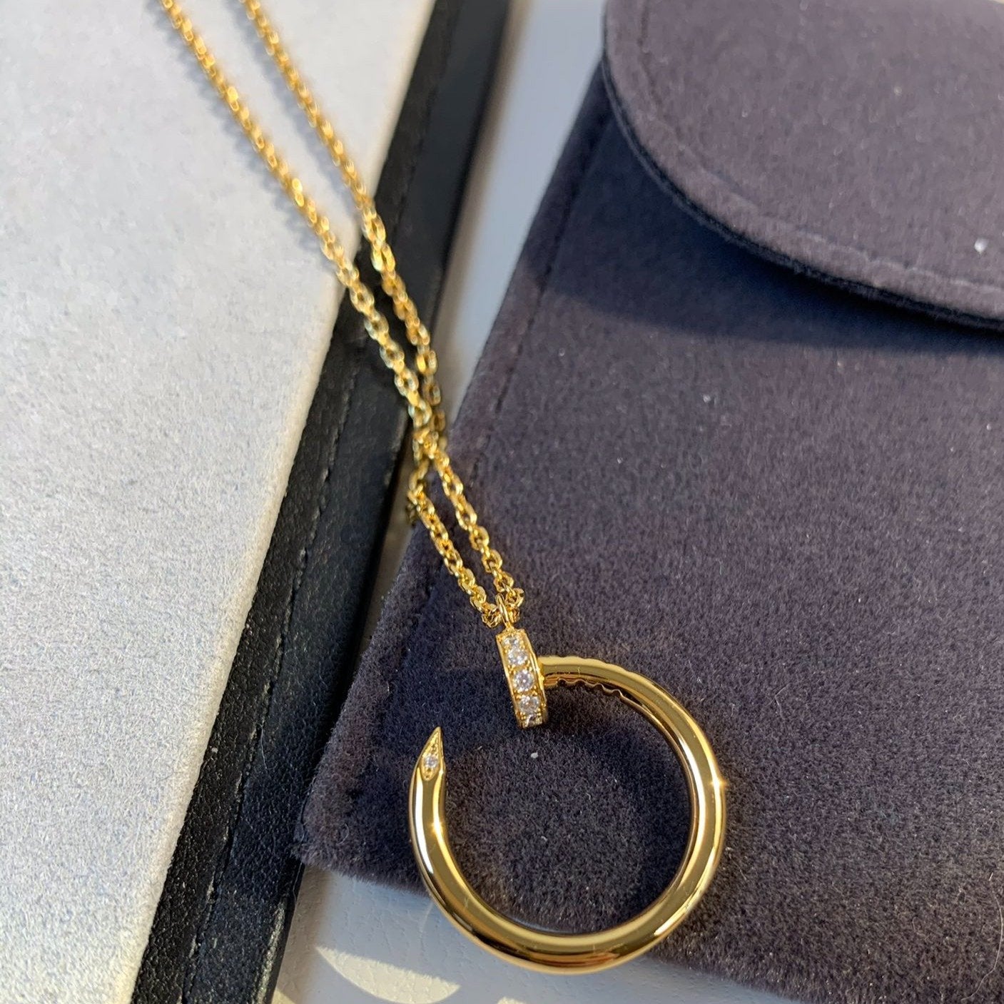 [Love Lucky]JUSTE NECKLACE GOLD