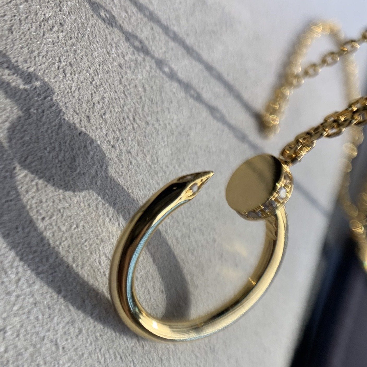 [Love Lucky]JUSTE NECKLACE GOLD