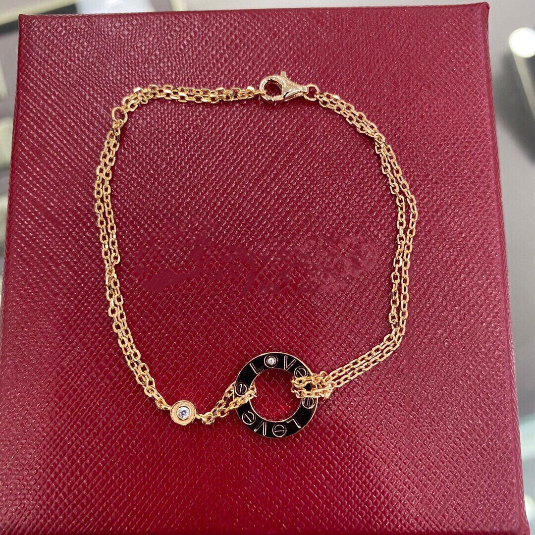 [Love Lucky]LOVE BRACELET 2 DIAMOND
