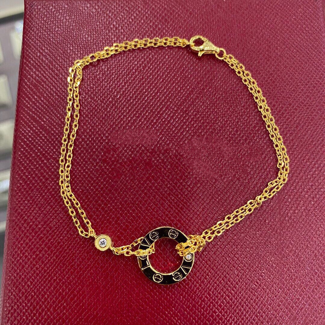 [Love Lucky]LOVE BRACELET 2 DIAMOND