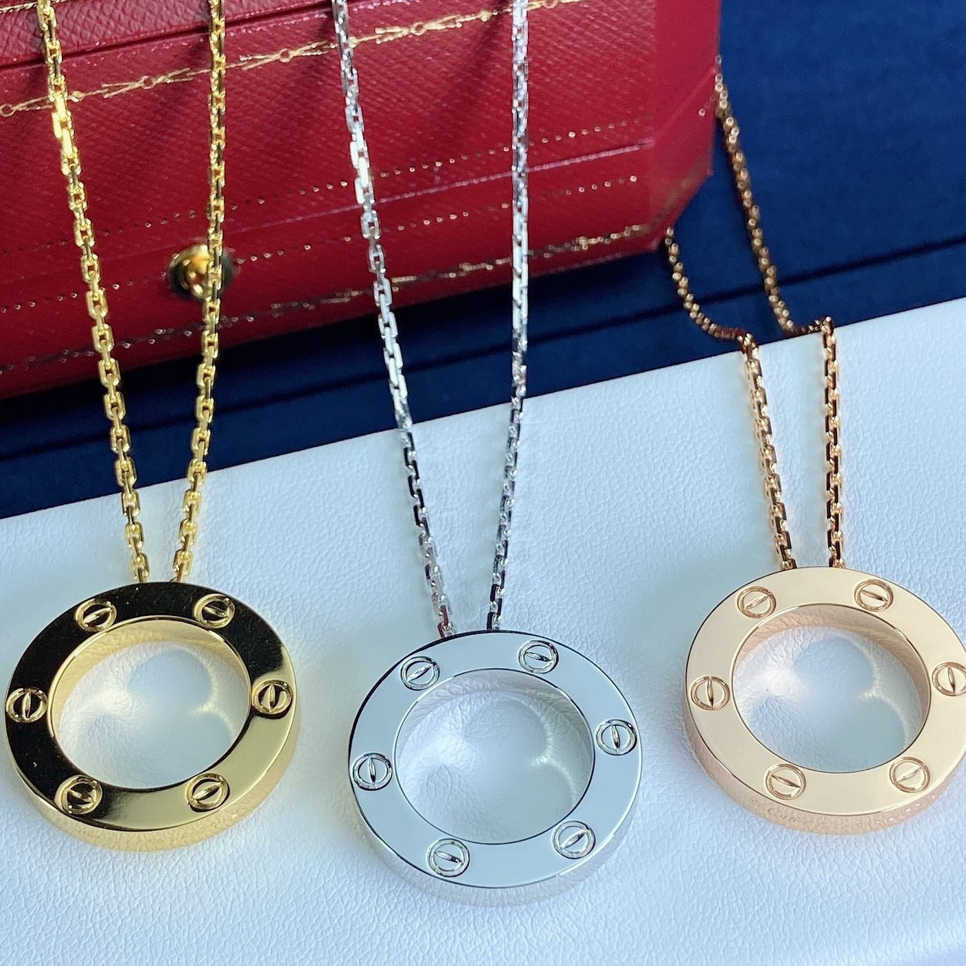 [Love Lucky]LOVE NECKLACE 16MM