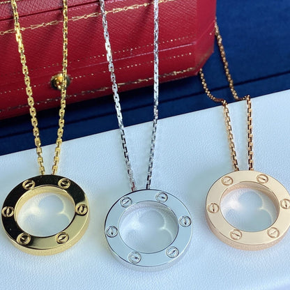 [Love Lucky]LOVE NECKLACE 16MM