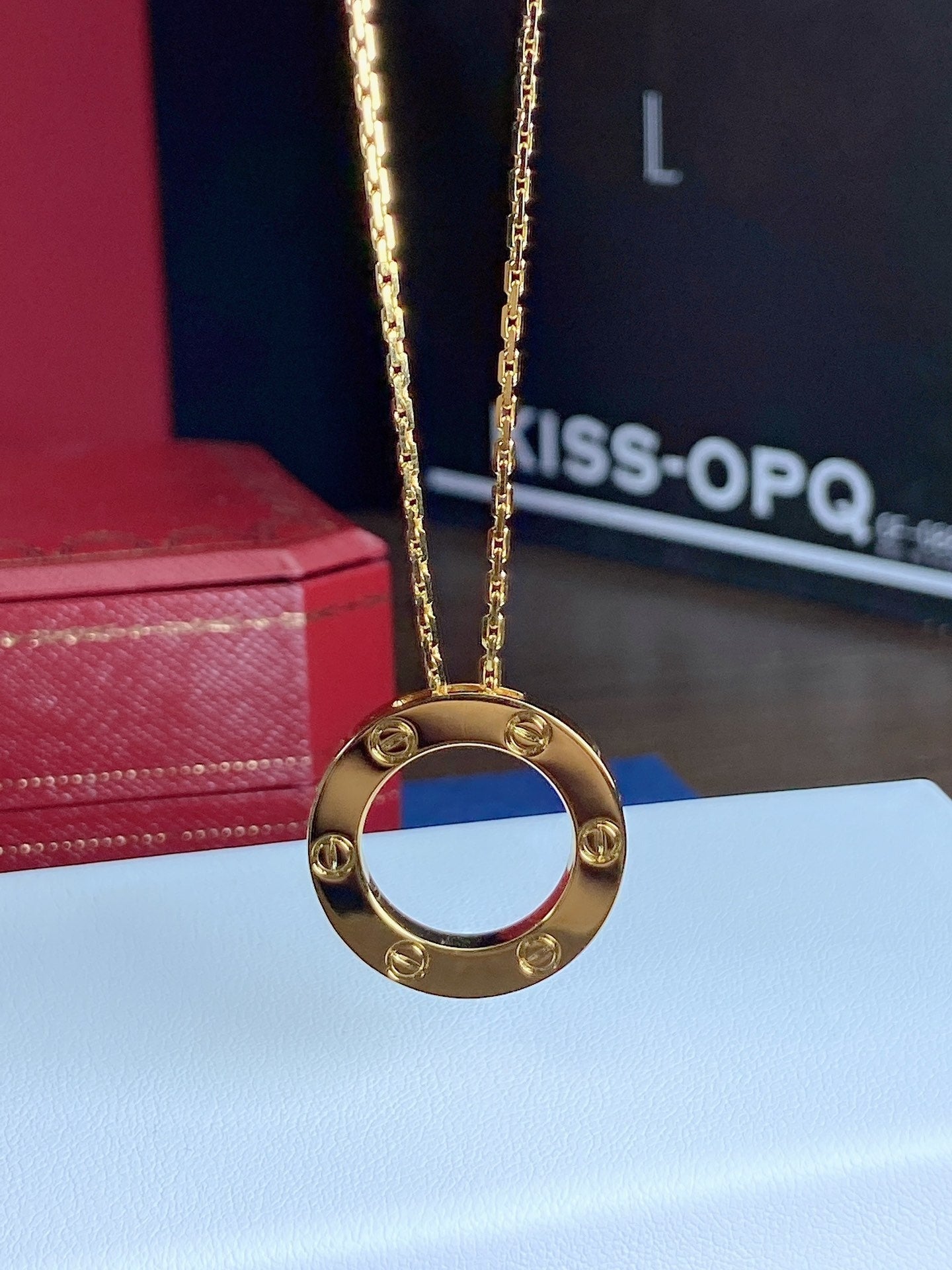 [Love Lucky]LOVE NECKLACE 16MM