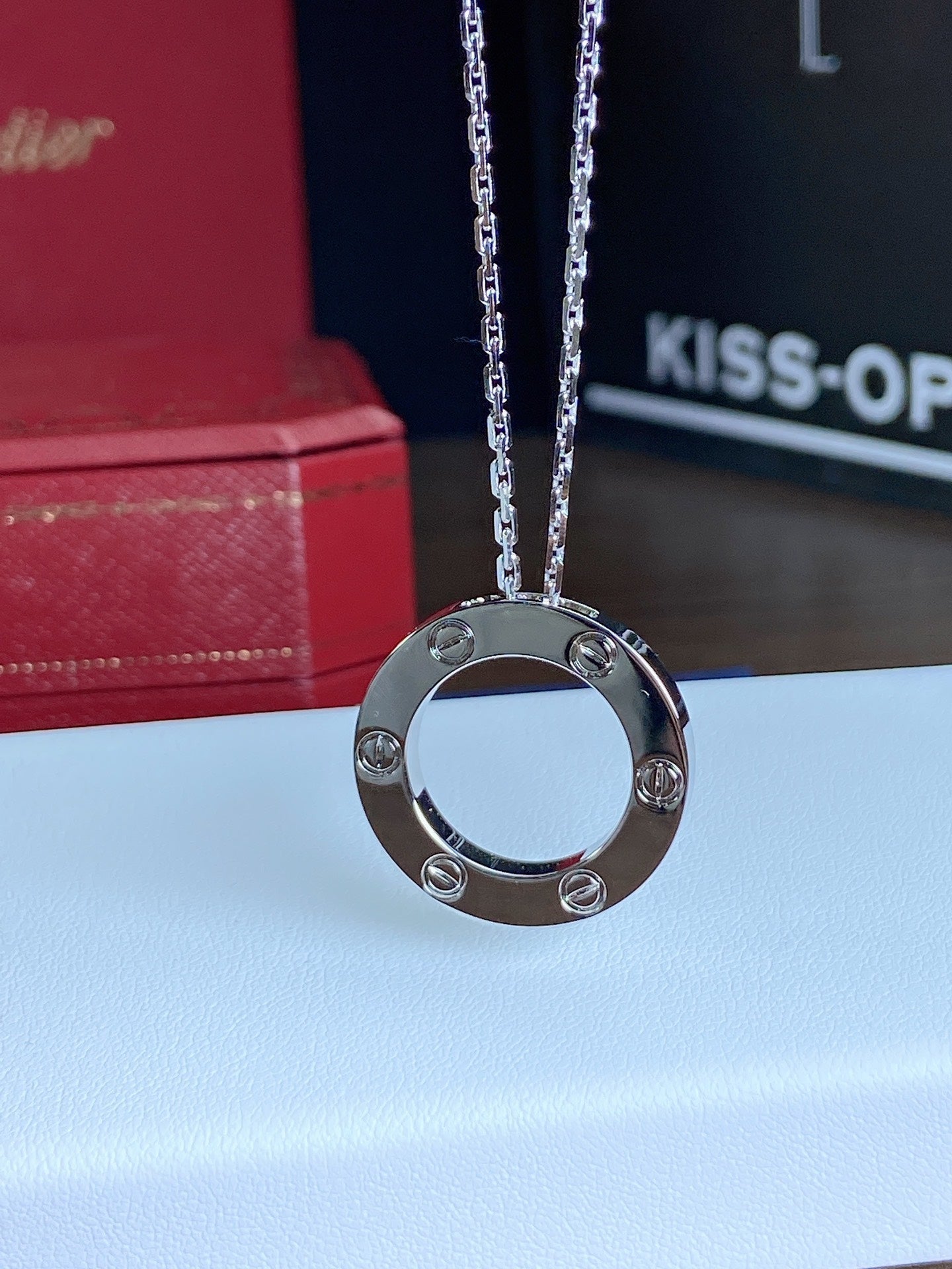 [Love Lucky]LOVE NECKLACE 16MM