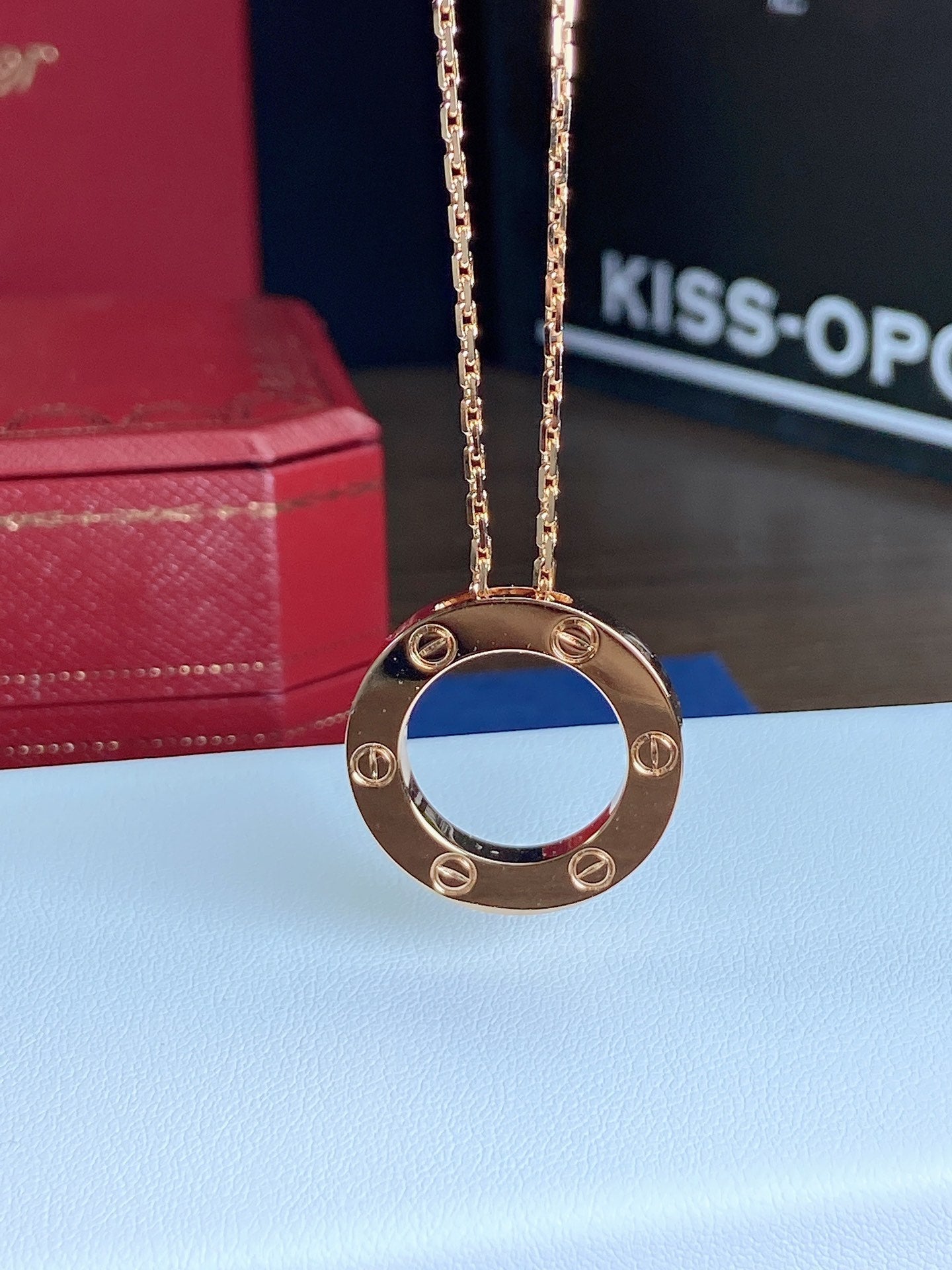 [Love Lucky]LOVE NECKLACE 16MM