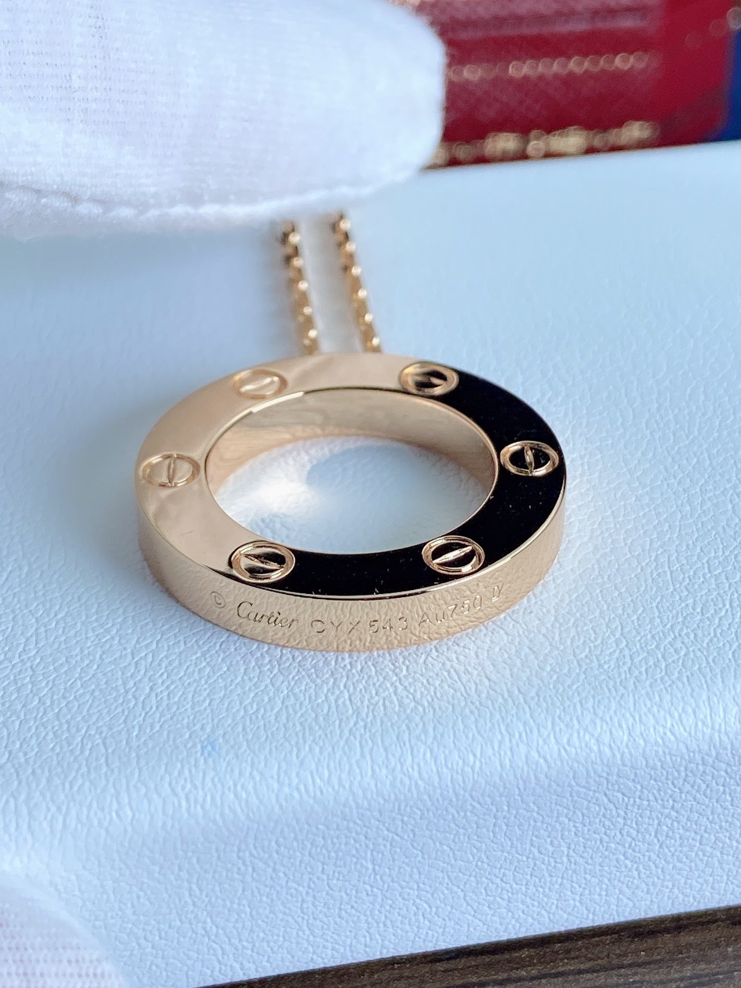 [Love Lucky]LOVE NECKLACE 16MM