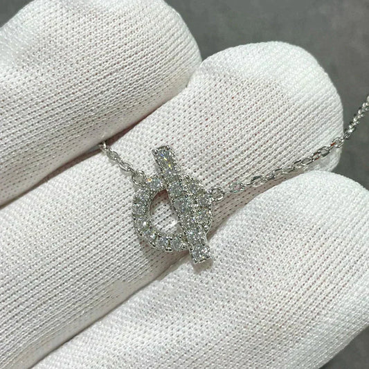 [Love Lucky]ECHAPEE NECKLACE DIAMOND