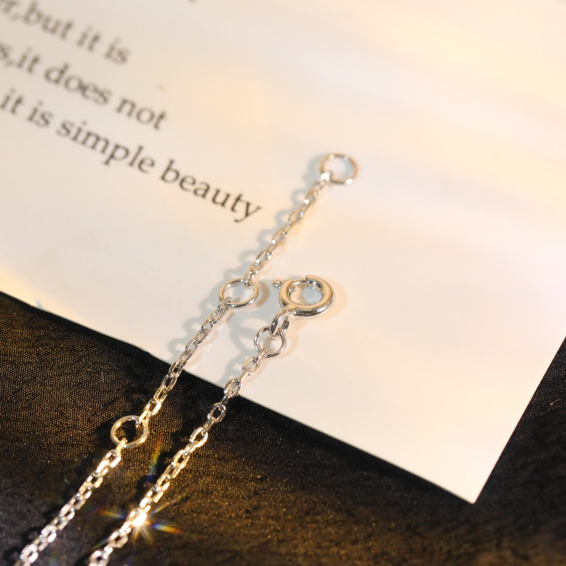 [Love Lucky]SUN MOTIF PINK MOP SILVER BRACELET
