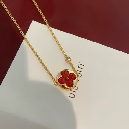 [Love Lucky]SUN PEDANT CARNELIAN BRACELET