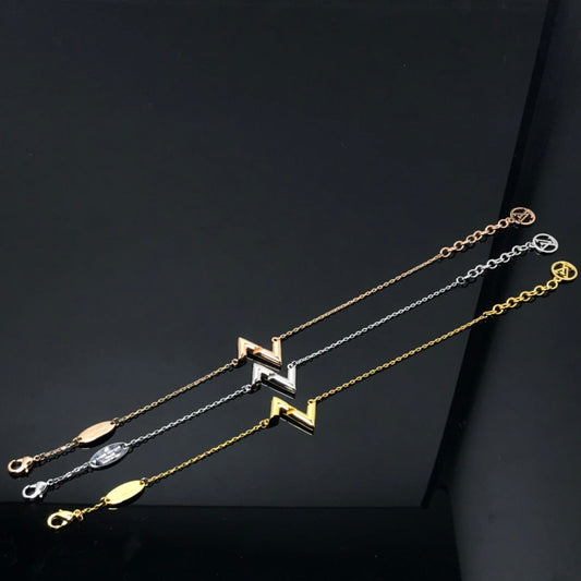[Love Lucky]VOLT LV LOGO BRACELET