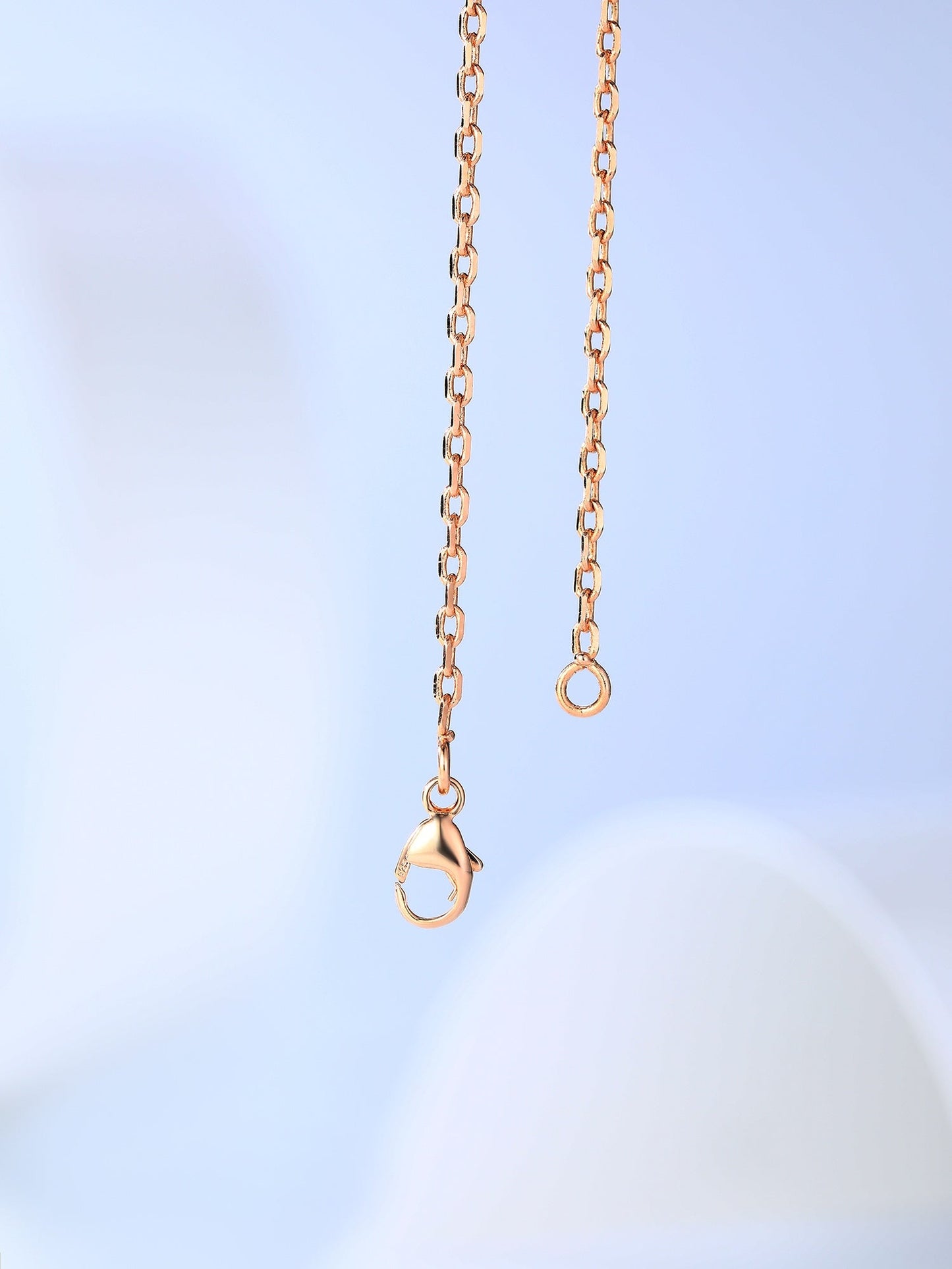 [Love Lucky]H CAGE PINK GOLD NECKLACE