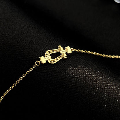 [Love Lucky]FORCE 10 FULL DIAMOND BUCKLE CHAIN LINK MINI MODEL
