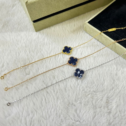[Love Lucky]CLOVER 1 MOTIF PIETERSITE BRACELET