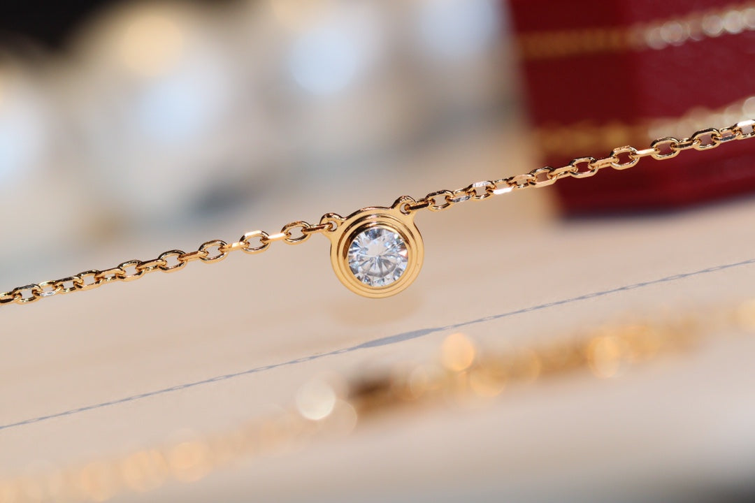 [Love Lucky]DAMOUR DIAMOND NECKLACE