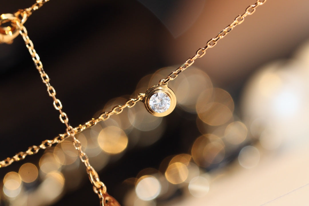 [Love Lucky]DAMOUR DIAMOND NECKLACE