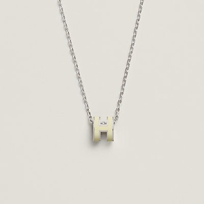 [Love Lucky]HM CLIC YELLOW ENAMEL GOLD NECKLACE