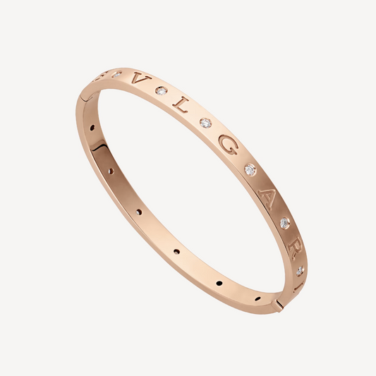 [Love Lucky]ZERO 1 PINK GOLD 12 DIAMONDS BRACELET