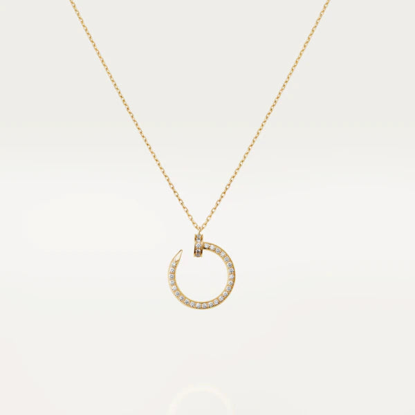 [Love Lucky]JUSTE NECKLACE GOLD DIAMONDS