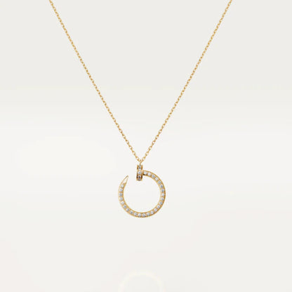 [Love Lucky]JUSTE NECKLACE GOLD DIAMONDS