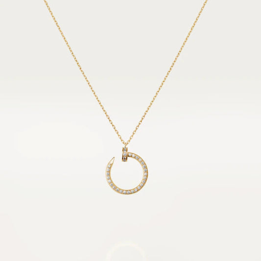 [Love Lucky]JUSTE NECKLACE GOLD DIAMONDS