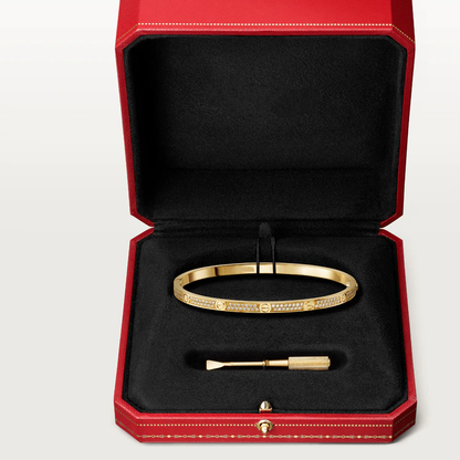 [Love Lucky]LOVE BRACELET 3.65MM DIAMOND-PAVED
