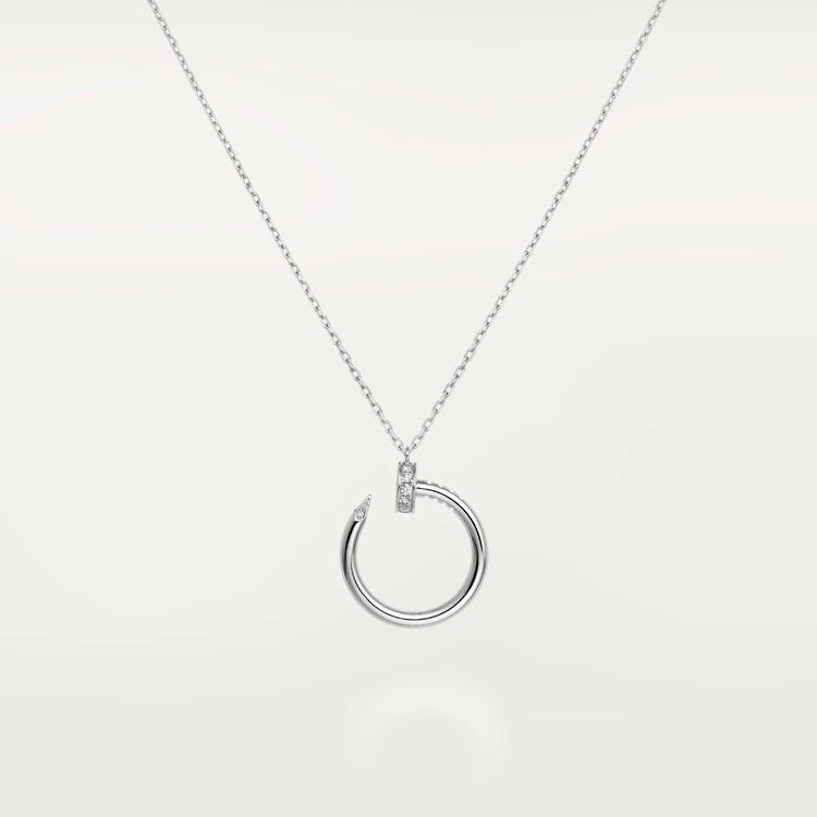 [Love Lucky]JUSTE NECKLACE SILVER