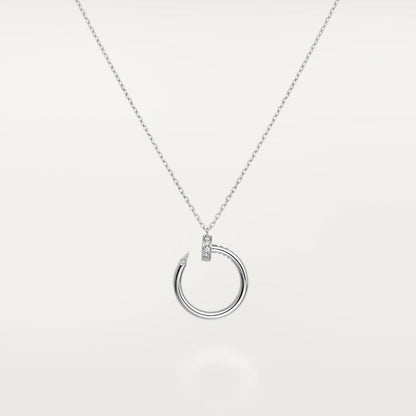[Love Lucky]JUSTE NECKLACE SILVER