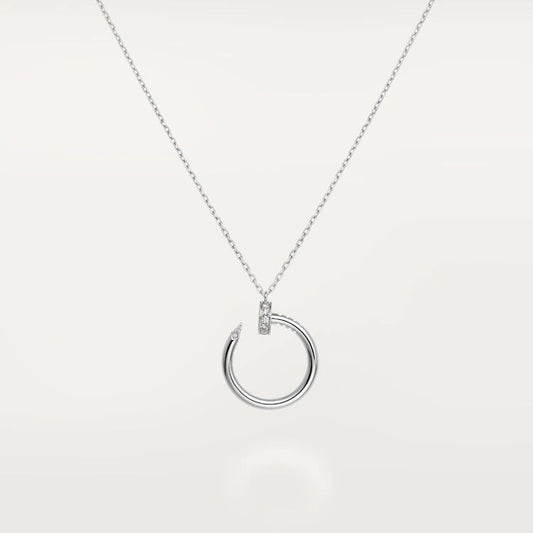 [Love Lucky]JUSTE NECKLACE SILVER