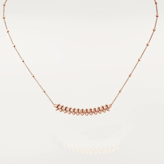 [Love Lucky]CLASH PINK GOLD NECKLACE