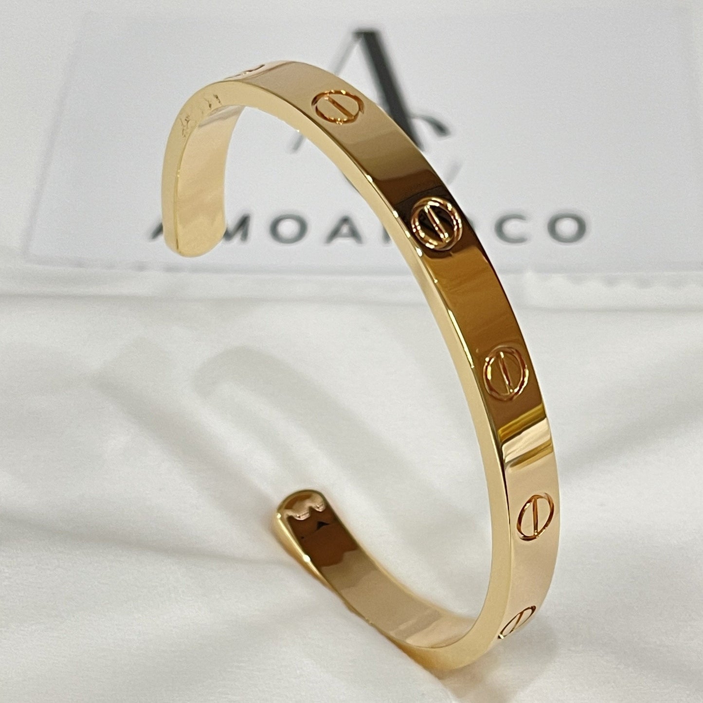 [Love Lucky]LOVE BRACELET 6.1MM OPEN CUFF