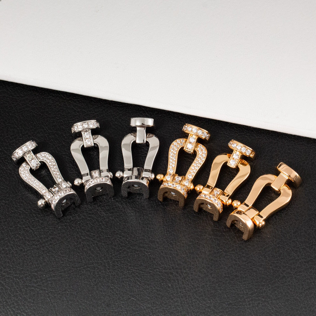[Love Lucky]FORCE LARGE HORSESHOE NO DIAMOND BRACELET GOLD