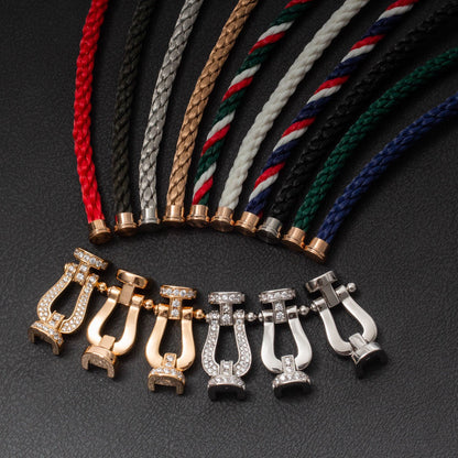 [Love Lucky]FORCE LARGE HORSESHOE NO DIAMOND BRACELET GOLD