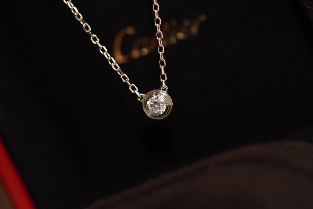 [Love Lucky]DAMOUR DIAMOND NECKLACE