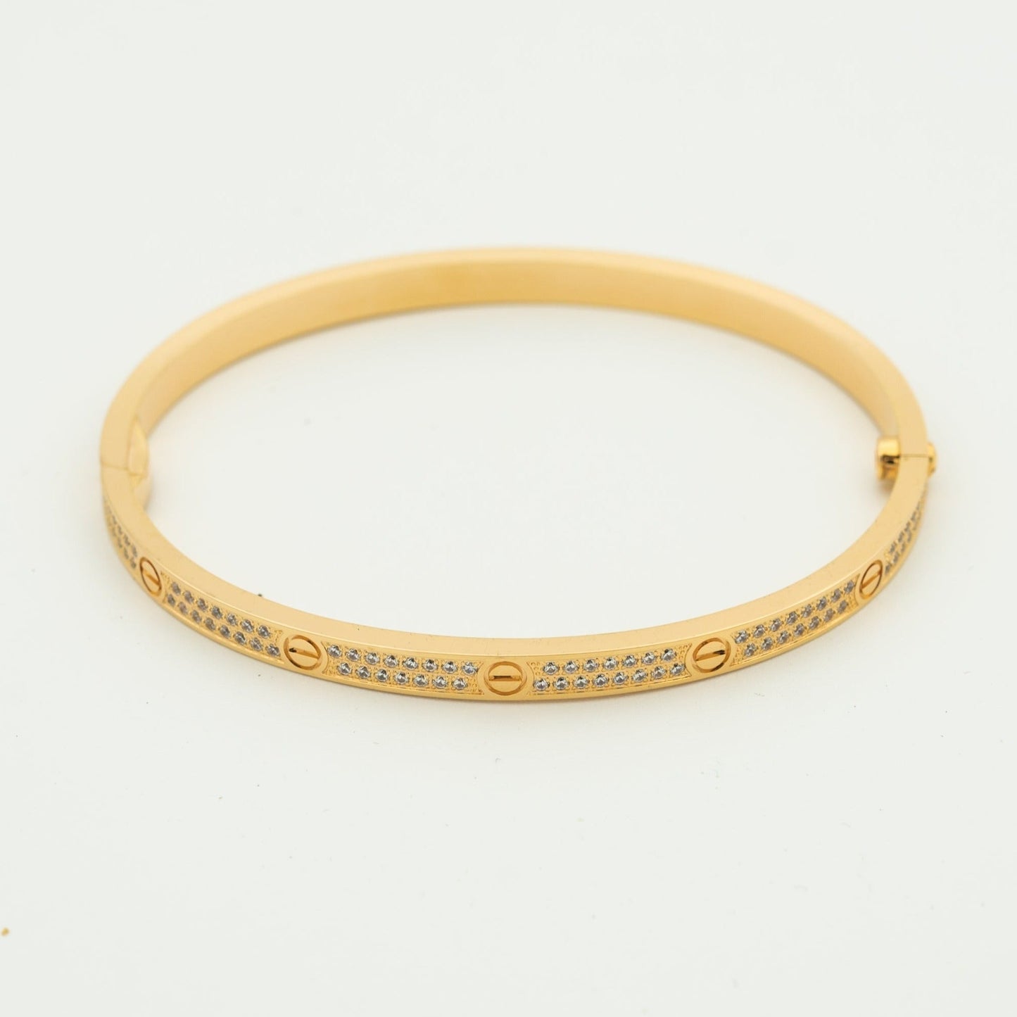 [Love Lucky]LOVE BRACELET 3.65MM DIAMOND-PAVED