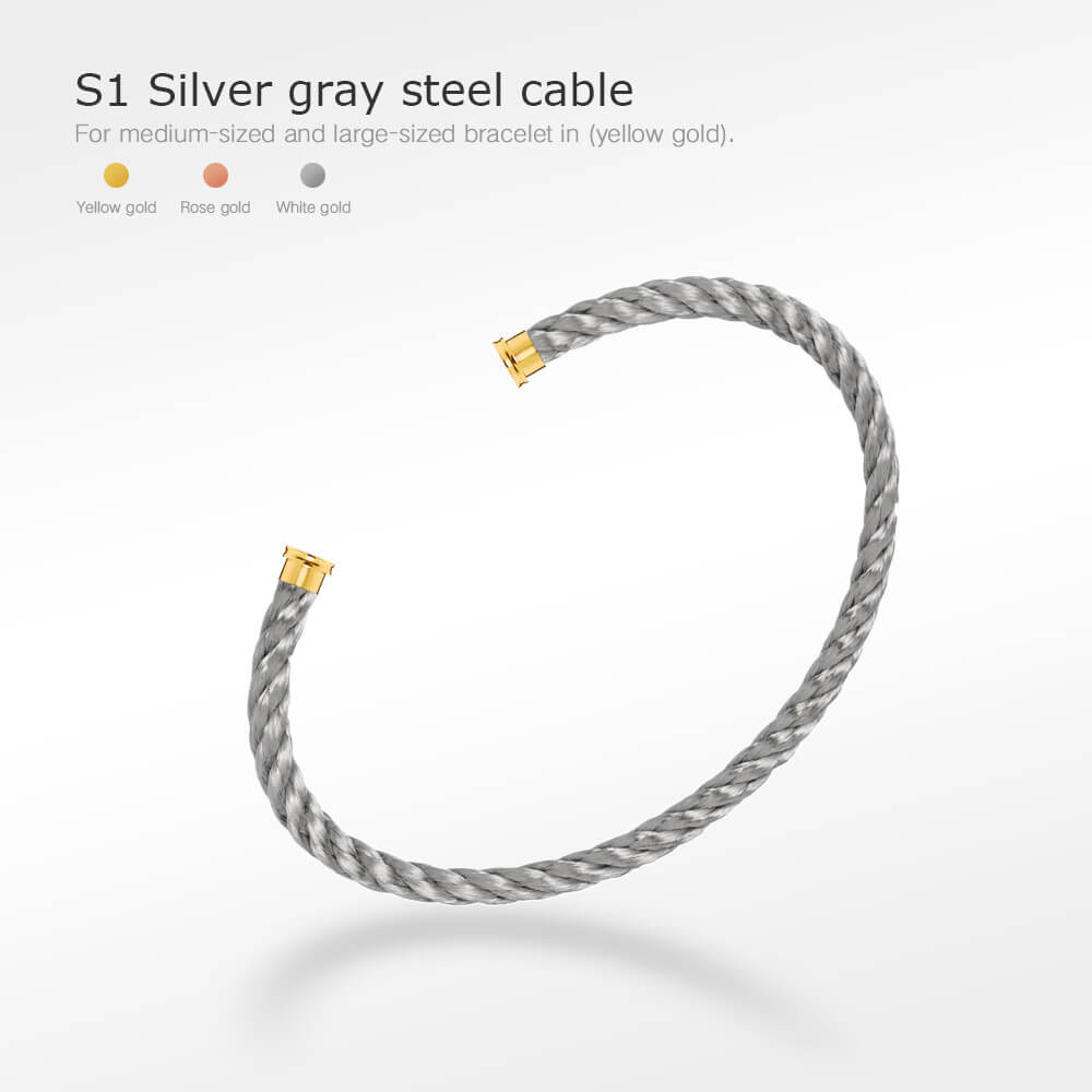 [Love Lucky]FORCE SERIES BRACELET CABLES 50 CHOICES (DIY SELECTION)