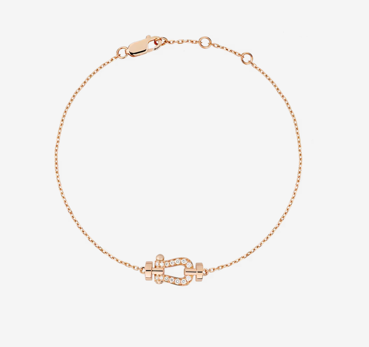 [Love Lucky]FORCE 10 FULL DIAMOND BUCKLE CHAIN LINK MINI MODEL
