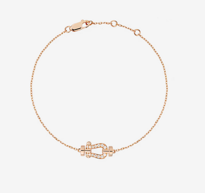 [Love Lucky]FORCE 10 FULL DIAMOND BUCKLE CHAIN LINK MINI MODEL