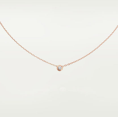 [Love Lucky]DAMOUR DIAMOND NECKLACE